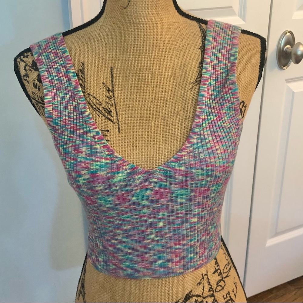 Kendall & Kylie Knit Crop Top